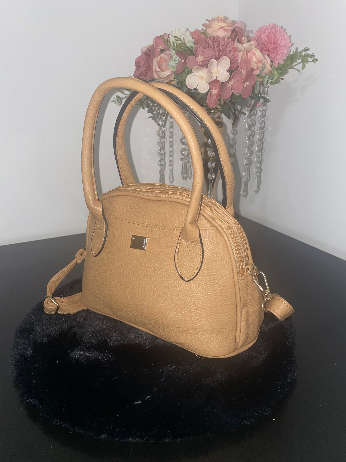 Elegante Handtas – Camelkleurig
