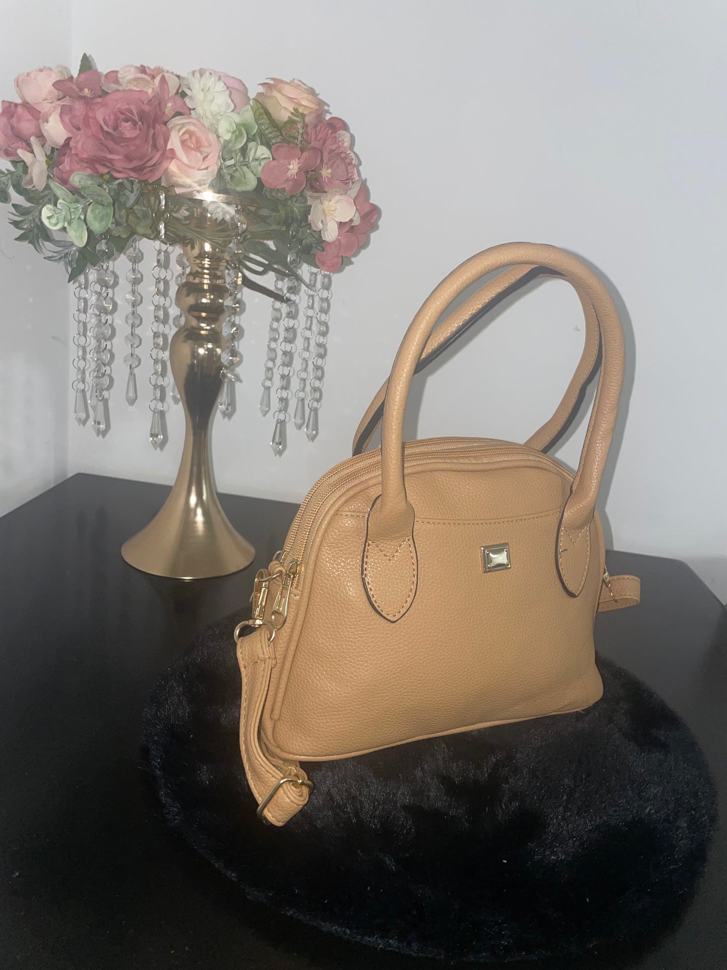 Elegante Handtas – Camelkleurig
