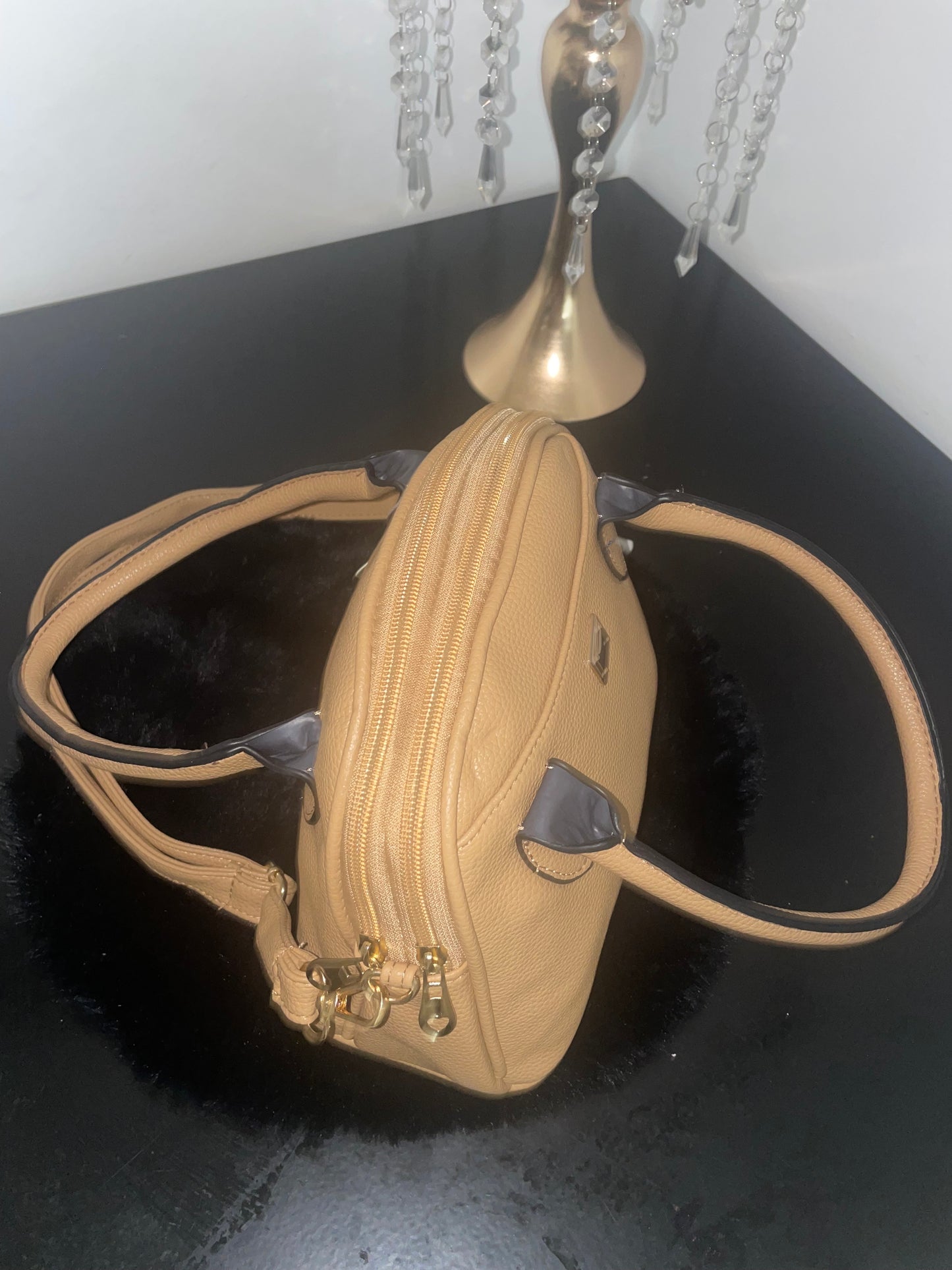 Elegante Handtas – Camelkleurig